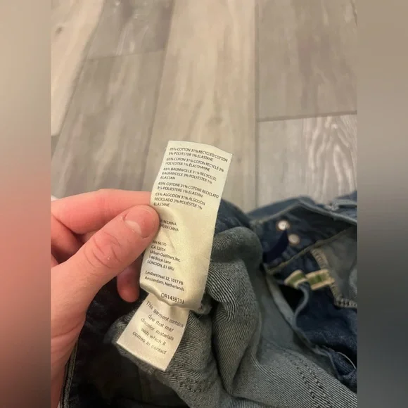 Anthropologie The Wanderer Mid-Rise Relaxed Jeans by Pilcro 27 - Picture 9 of 15